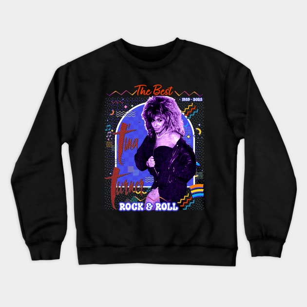 Tina Turner Crewneck Sweatshirt by TesieAraa